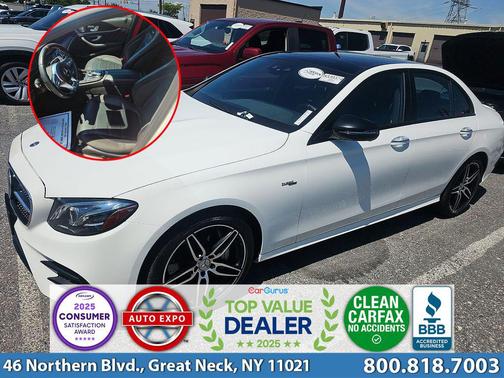 White 2020 Mercedes-Benz AMG E 53 4MATIC