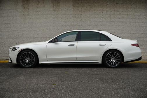 designo Diamond White 2021 Mercedes-Benz S-Class 4MATIC