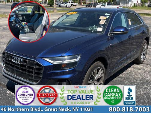 Navarra Blue Metallic 2022 Audi Q8 55 Premium Plus