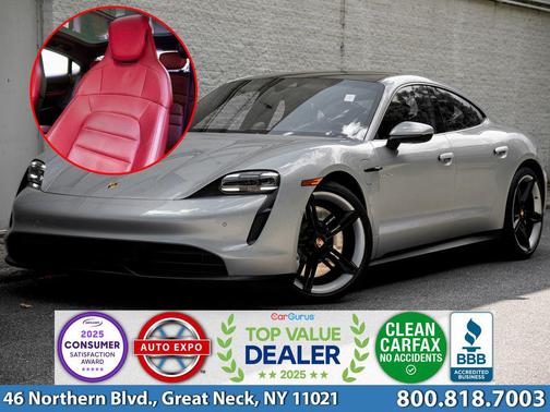 Dolomite Silver Metallic 2021 Porsche Taycan Base
