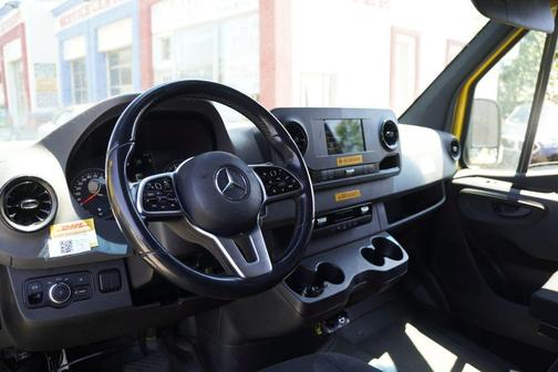 Calcite Yellow 2021 Mercedes-Benz Sprinter 2500 High Roof