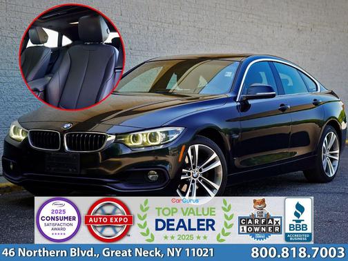 Black Sapphire Metallic 2019 BMW 430 Gran Coupe i xDrive