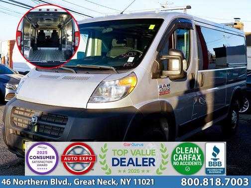 2017 RAM ProMaster 1500 Low Roof