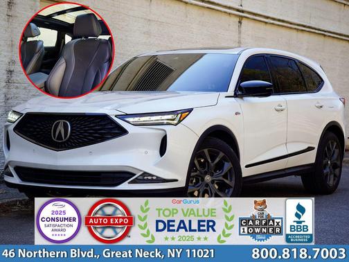 Platinum White Pearl 2023 Acura MDX A-SPEC