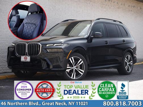 Black Sapphire Metallic 2024 BMW X7 xDrive40i