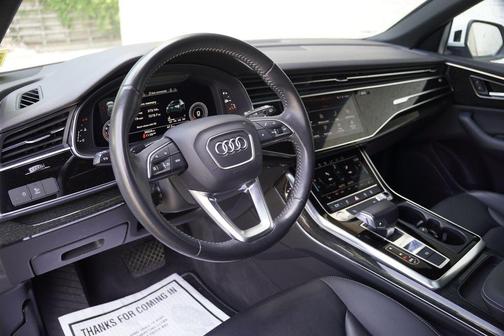 Glacier White Metallic 2019 Audi Q8 3.0T Premium
