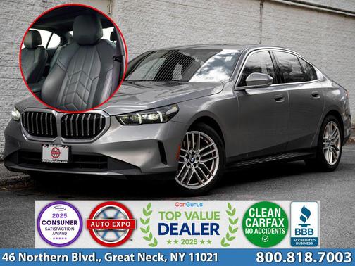 Gray Metallic 2024 BMW 530 xDrive