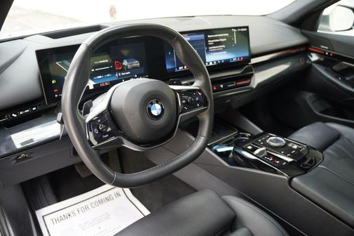 Gray Metallic 2024 BMW 530 xDrive