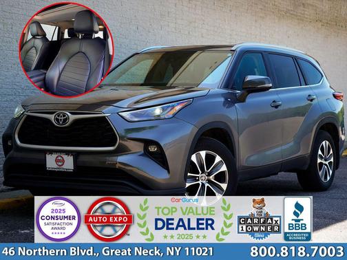 Magnetic Gray Metallic 2023 Toyota Highlander XLE