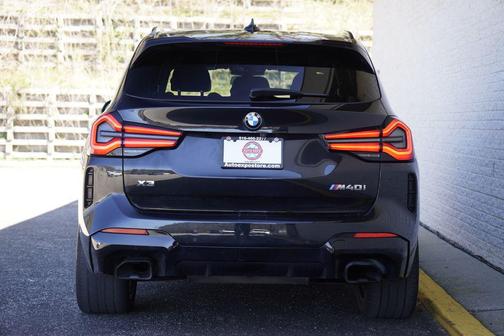Black Sapphire Metallic 2023 BMW X3 M40i
