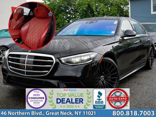 Black 2021 Mercedes-Benz S-Class 4MATIC