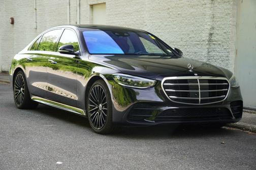 Black 2021 Mercedes-Benz S-Class 4MATIC