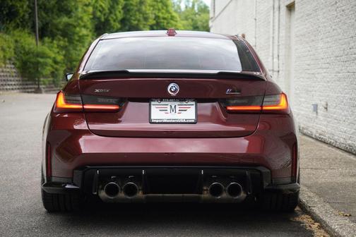 Red Metallic 2024 BMW M3 Competition xDrive