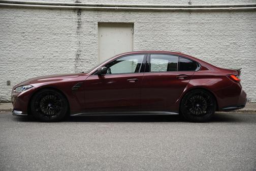 Red Metallic 2024 BMW M3 Competition xDrive