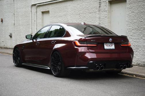 Red Metallic 2024 BMW M3 Competition xDrive