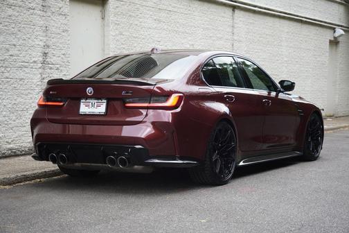 Red Metallic 2024 BMW M3 Competition xDrive
