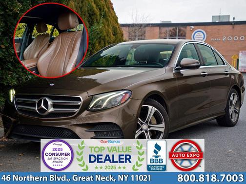 Dakota Brown Metallic 2017 Mercedes-Benz E-Class 4MATIC