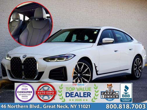 Alpine White 2023 BMW 430 Gran Coupe i xDrive