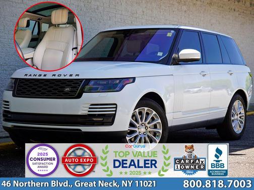 White 2021 Land Rover Range Rover Base