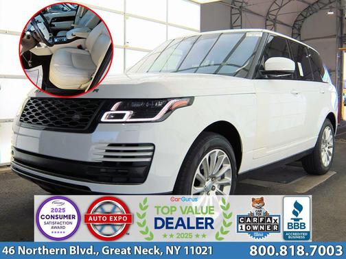 White 2021 Land Rover Range Rover Base
