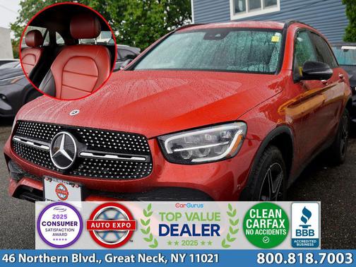 designo Cardinal Red Metallic 2021 Mercedes-Benz GLC 300 4MATIC