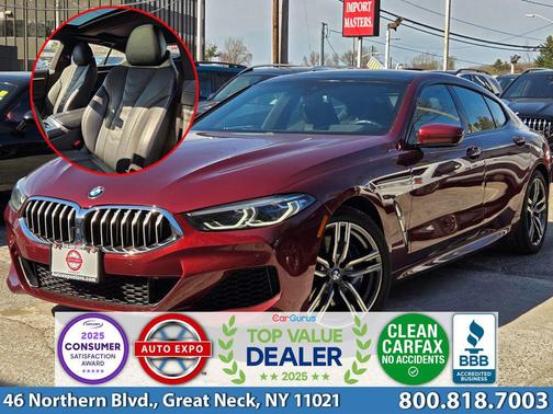 Aventurin Red Metallic 2022 BMW 840 Gran Coupe i xDrive