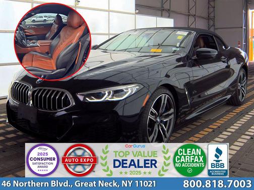 Carbon Black Metallic 2022 BMW 840 i xDrive