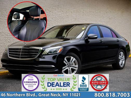 Black 2018 Mercedes-Benz S-Class S 450