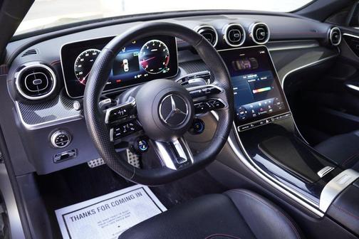 Gray 2023 Mercedes-Benz AMG C 43 4MATIC