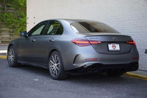 Gray 2023 Mercedes-Benz AMG C 43 4MATIC