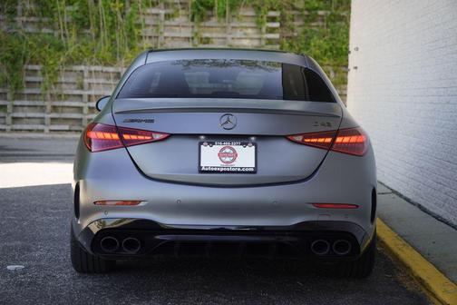 Gray 2023 Mercedes-Benz AMG C 43 4MATIC