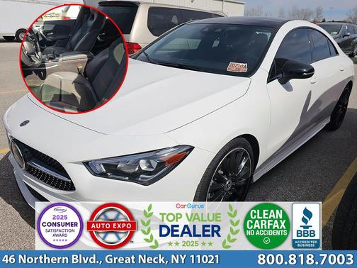White 2020 Mercedes-Benz CLA 250 4MATIC