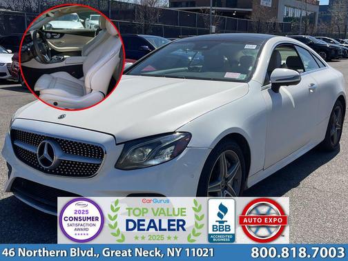 White 2019 Mercedes-Benz E-Class 4MATIC