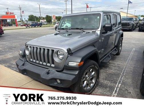 Billet Silver Metallic Clearcoat 2019 Jeep Wrangler Unlimited Sport