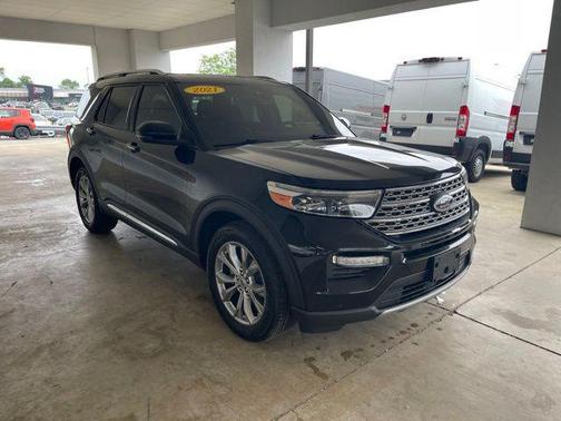 AGATE BLACK 2021 Ford Explorer Limited