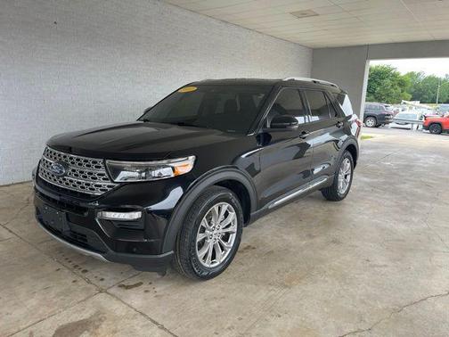 AGATE BLACK 2021 Ford Explorer Limited