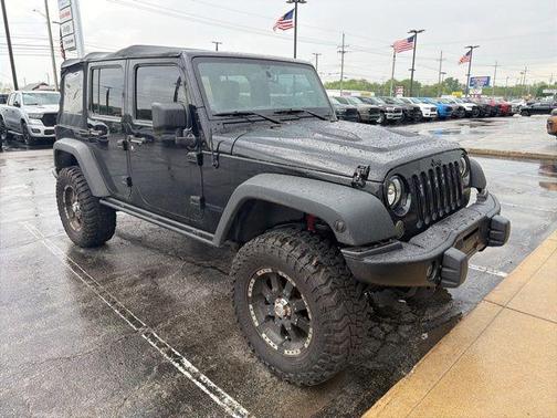 Black Clearcoat 2013 Jeep Wrangler Unlimited Sahara