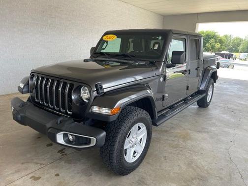 Crystal Metallic 2021 Jeep Gladiator Sport