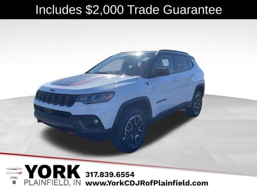 White 2026 Jeep Compass Trailhawk