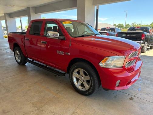 Flame Red Clearcoat 2017 RAM 1500 Express