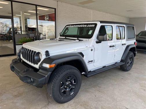 Bright White Clearcoat 2026 Jeep Wrangler Sport