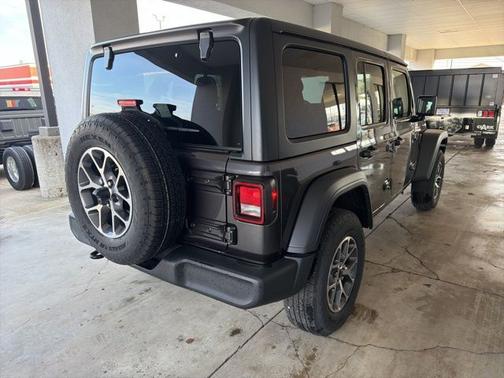 Crystal Metallic 2024 Jeep Wrangler Sport S