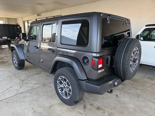 Crystal Metallic 2024 Jeep Wrangler Sport S