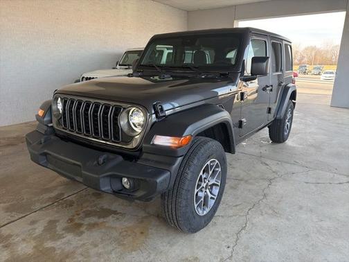 Crystal Metallic 2024 Jeep Wrangler Sport S