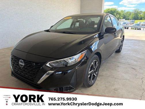 Super Black 2025 Nissan Sentra SV