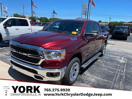 Delmonico Red Pearlcoat 2022 RAM 1500 Big Horn/Lone Star