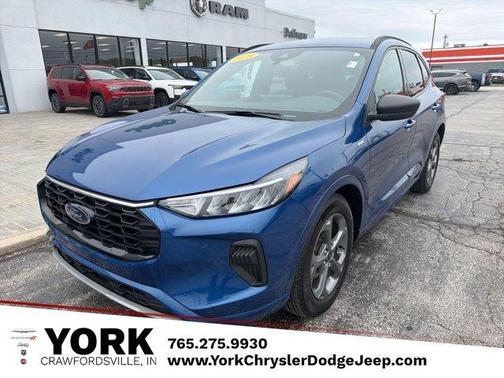 ATLAS BLUE METALLIC 2023 Ford Escape ST-Line