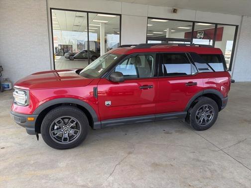 Red Metallic 2021 Ford Bronco Sport Big Bend