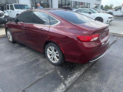 Velvet Red Pearlcoat 2015 Chrysler 200 Limited