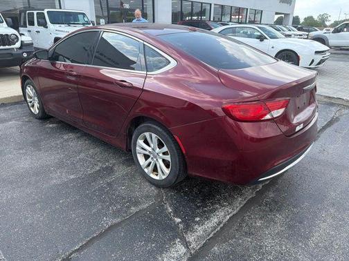 Velvet Red Pearlcoat 2015 Chrysler 200 Limited